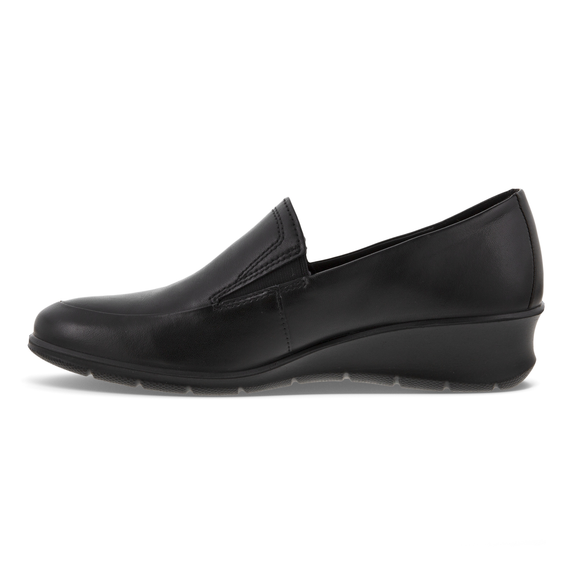 ECCO Women's Felicia Stretch Slip-ons - Black - Inside