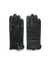 Men's ECCO® Leather Gloves - Black - Main