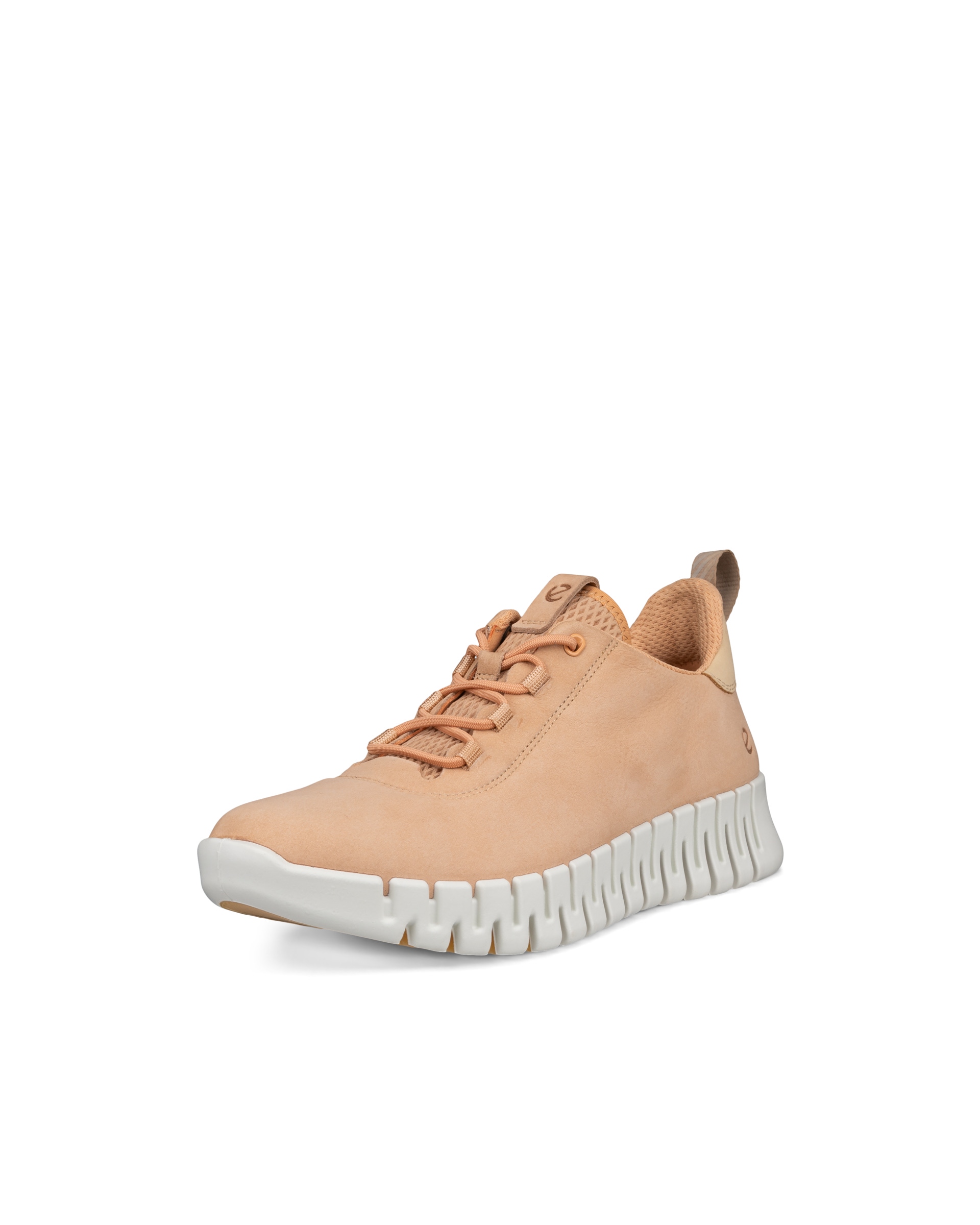 Women's ECCO® Gruuv Nubuck Sneaker - Brown - Main