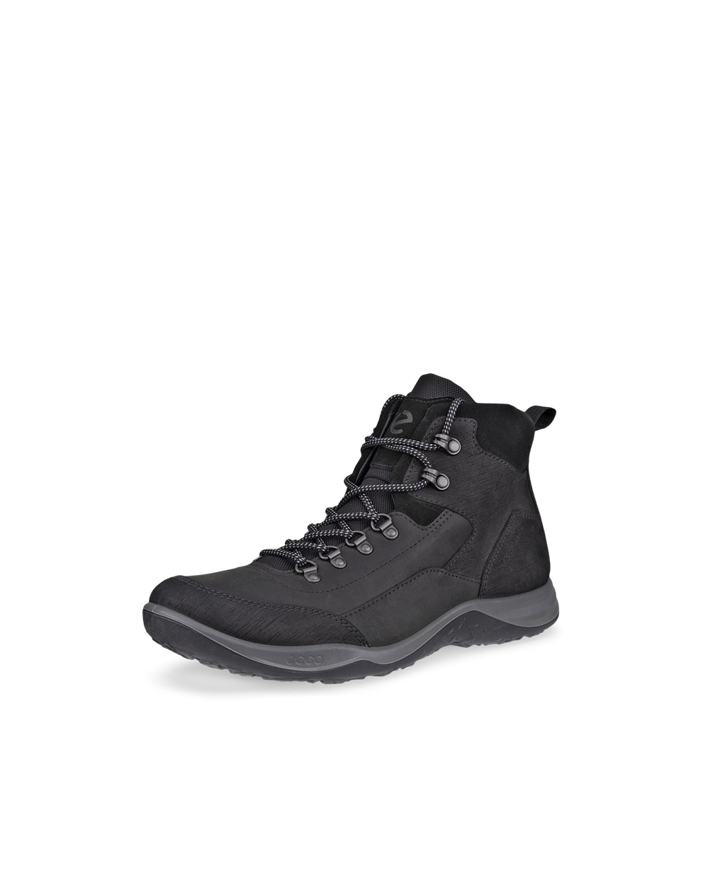 Botte de plein air en nubuck ECCO® Espinho pour hommes - Noir - Main