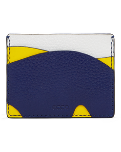 ECCO® Leather Card Case - Blue - Main