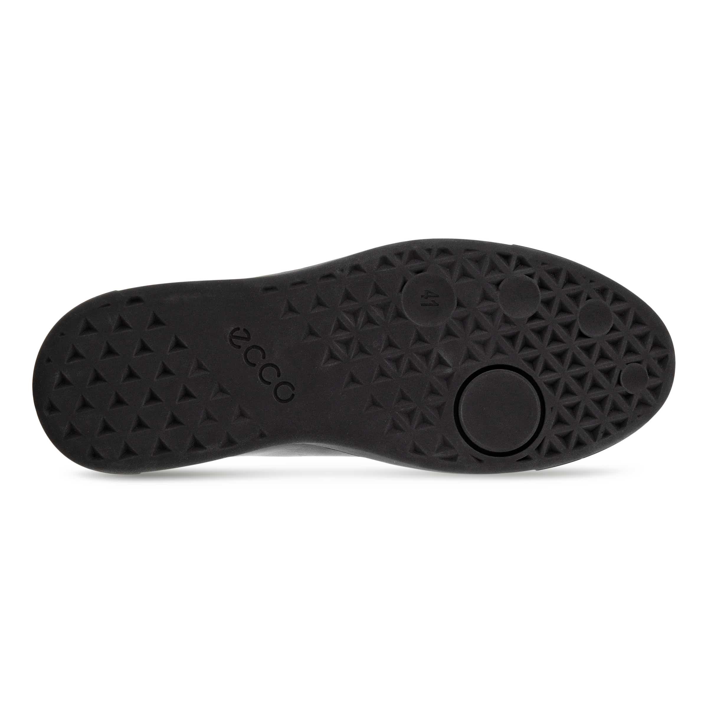 ECCO Street Tray Plus Men's Premium Sneaker - Black - Sole