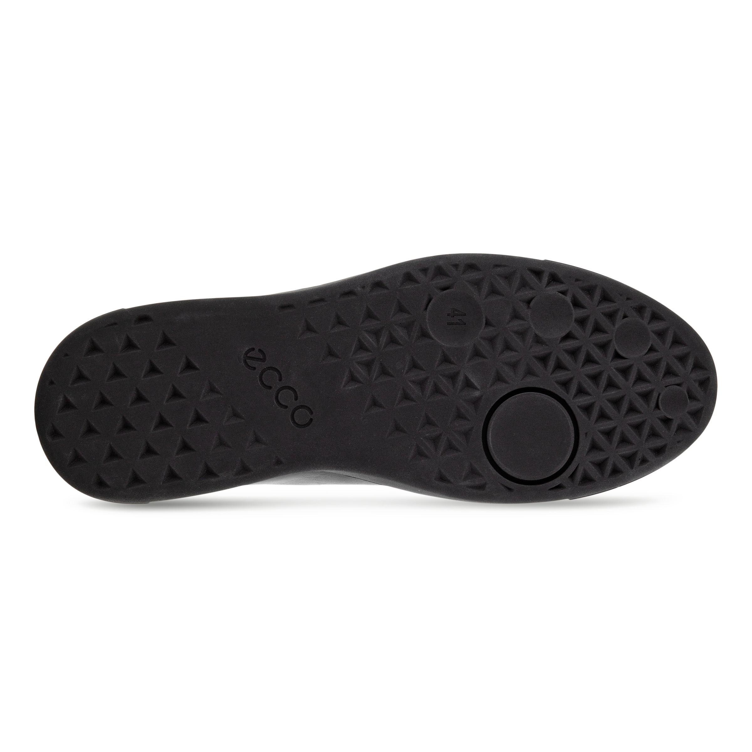 ECCO Street Tray Plus Men's Premium Sneaker - Black - Sole