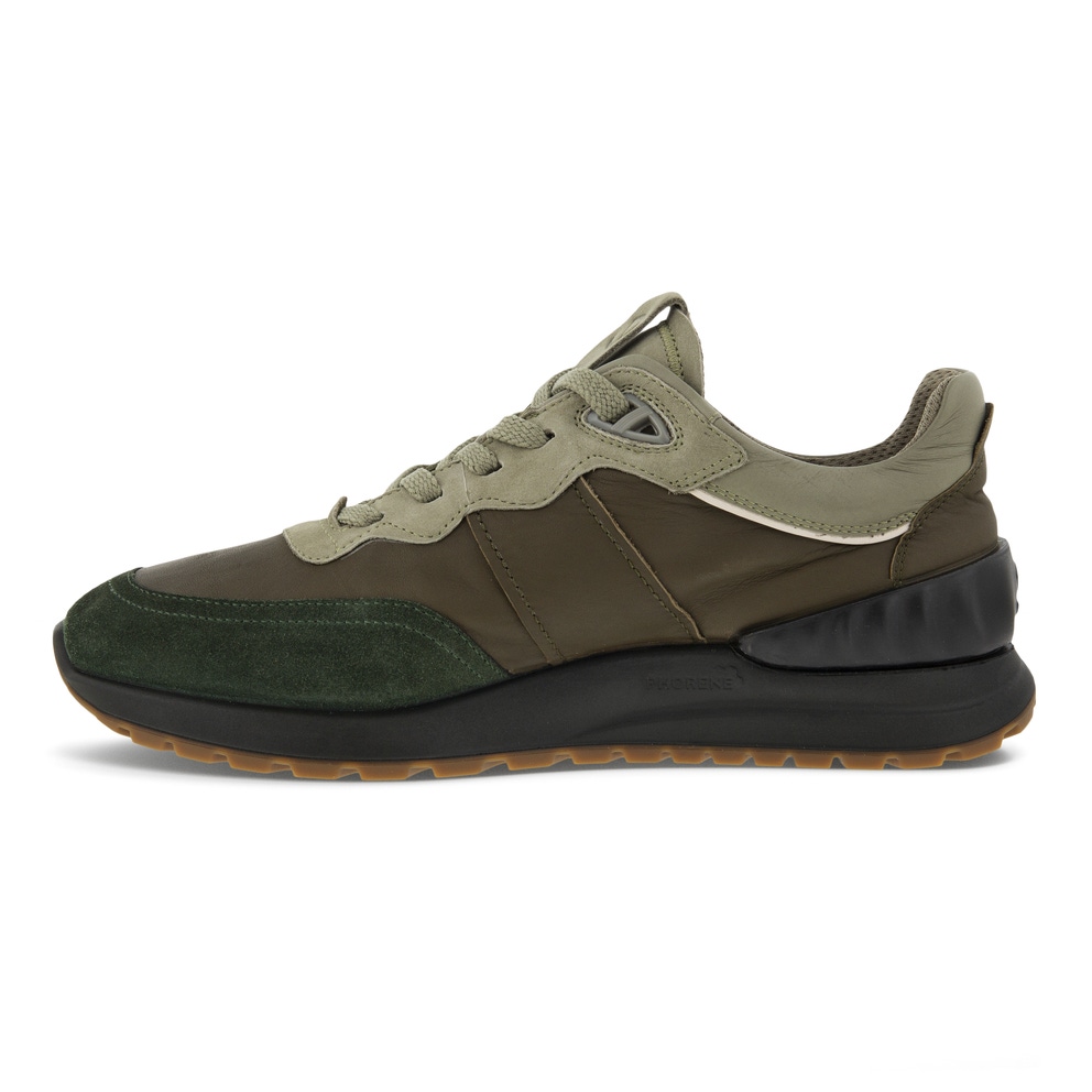 ECCO Men's Astir Sneaker - Green - Inside