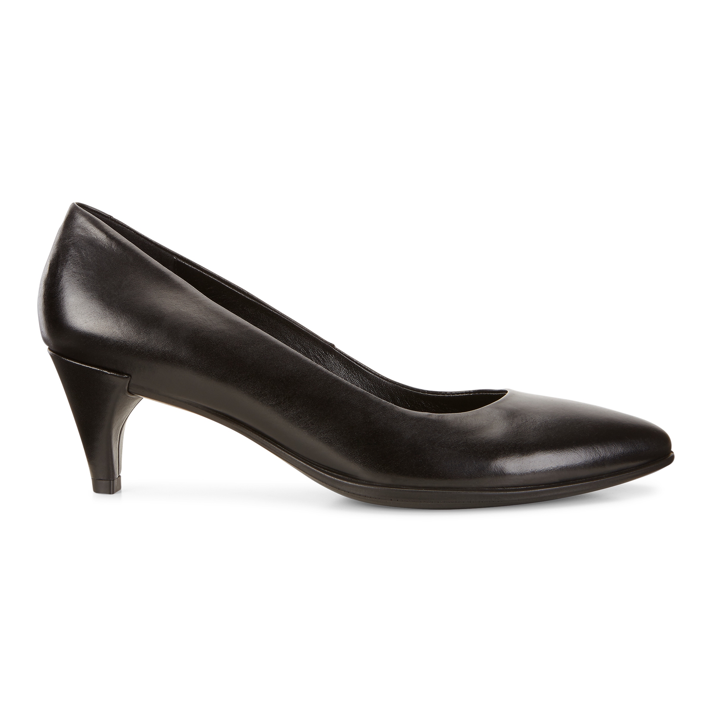 ECCO Shape 45 Women's Pointy Sleek Heels - Black - Outside