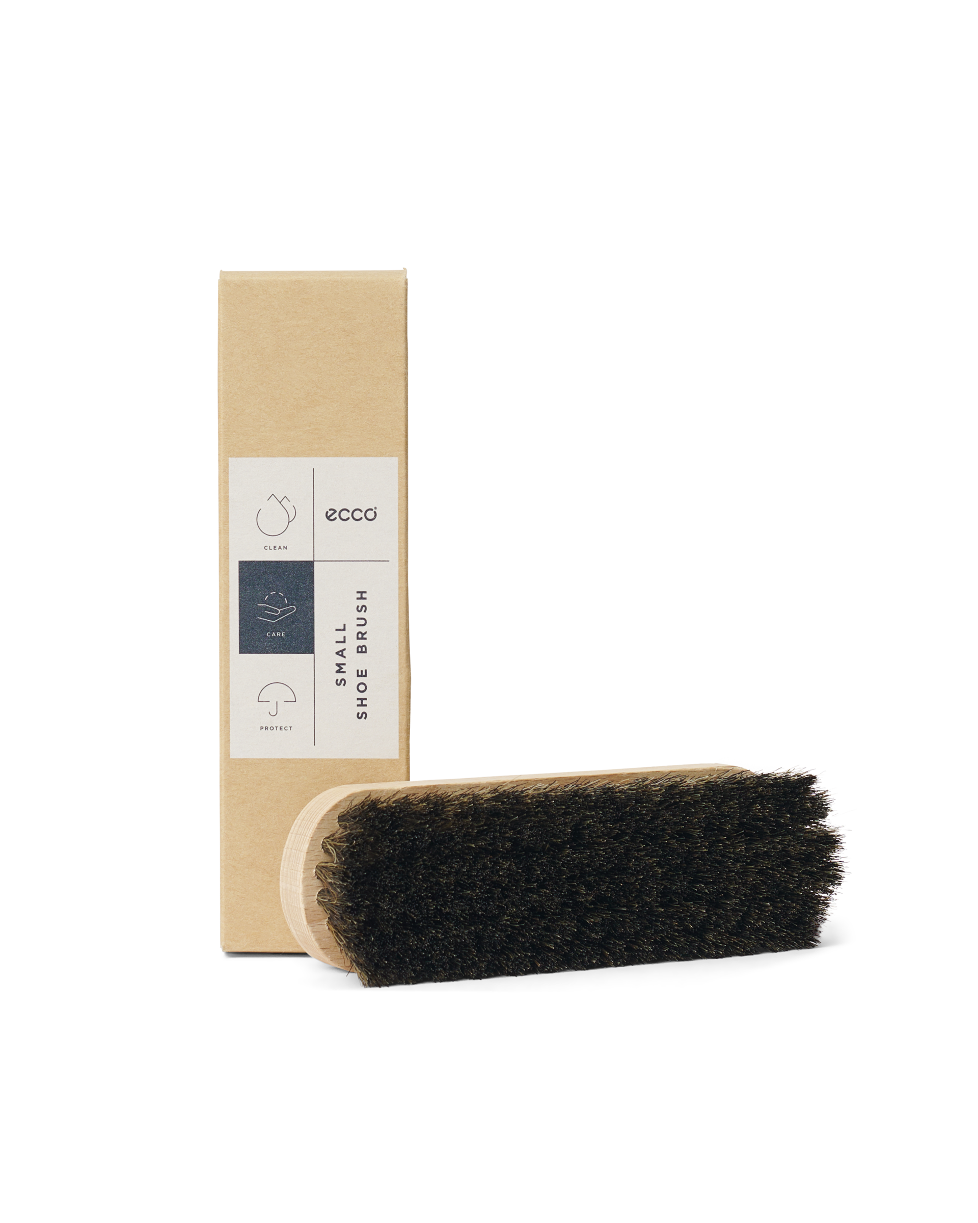 ECCO® Small Shoe Brush - Beige - Detail-1