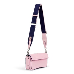 ECCO® Wave Leather Pinch Crossbody Bag - Pink - Main