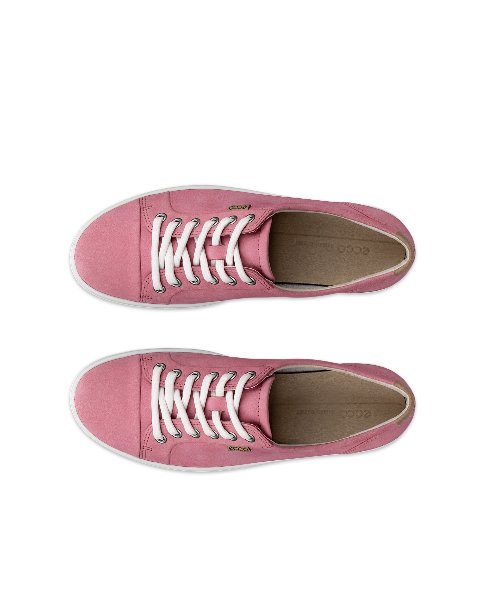 SNEAKER ECCO SOFT 7 POUR FEMMES - Rose - Top left pair