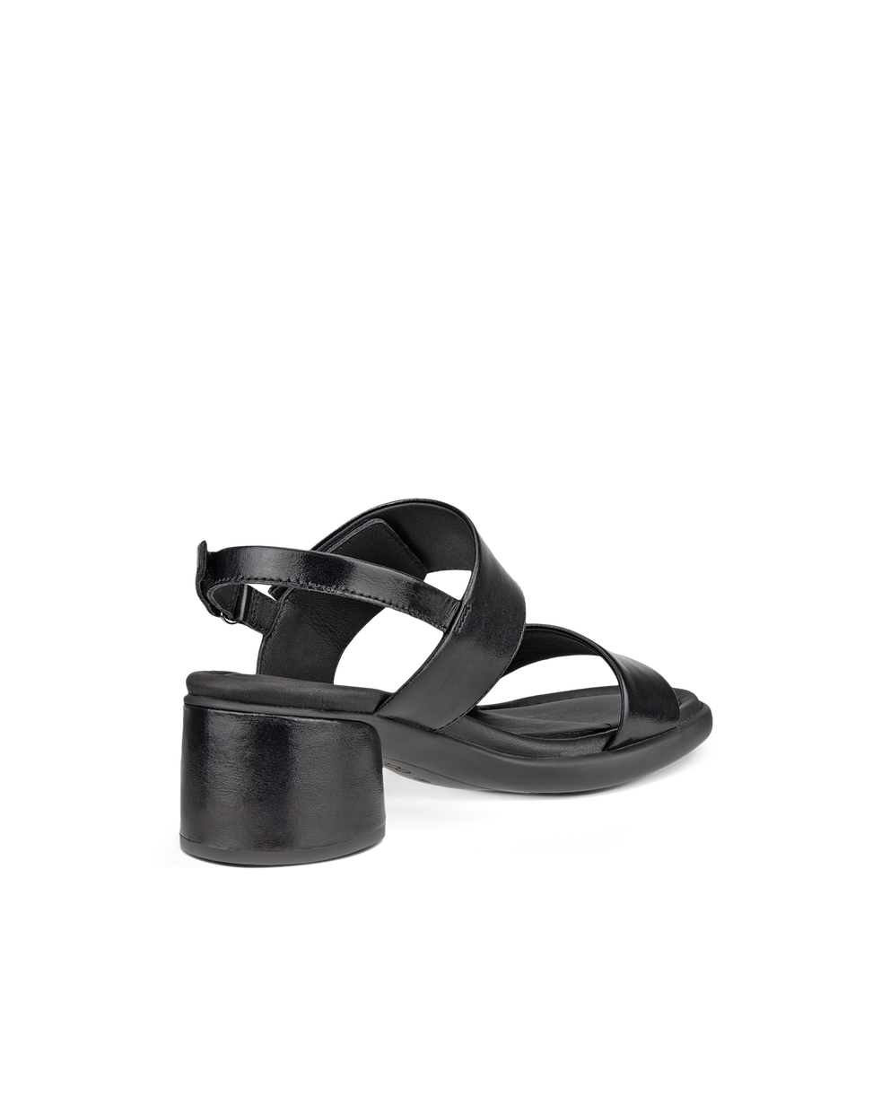 ECCO® Sculpted Sandal LX 35 sandale à talon en cuir pour femme - Noir - Back