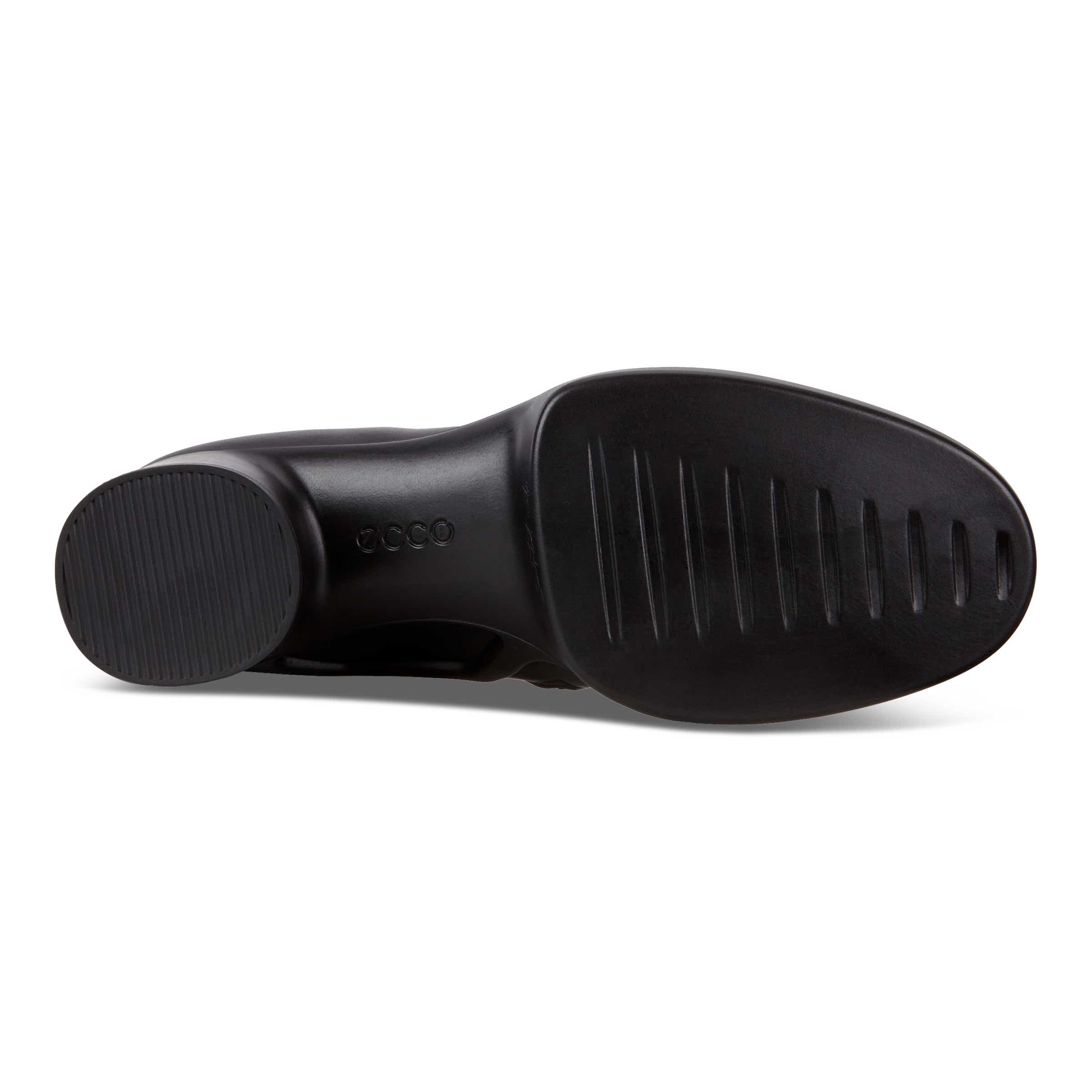 ECCO Shape Sculpted Motion 35 ウィメンズ レザーアンクルブーツ - 黒 - Sole