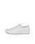 Men's ECCO® Soft 7 Leather Sneaker - White - Outside