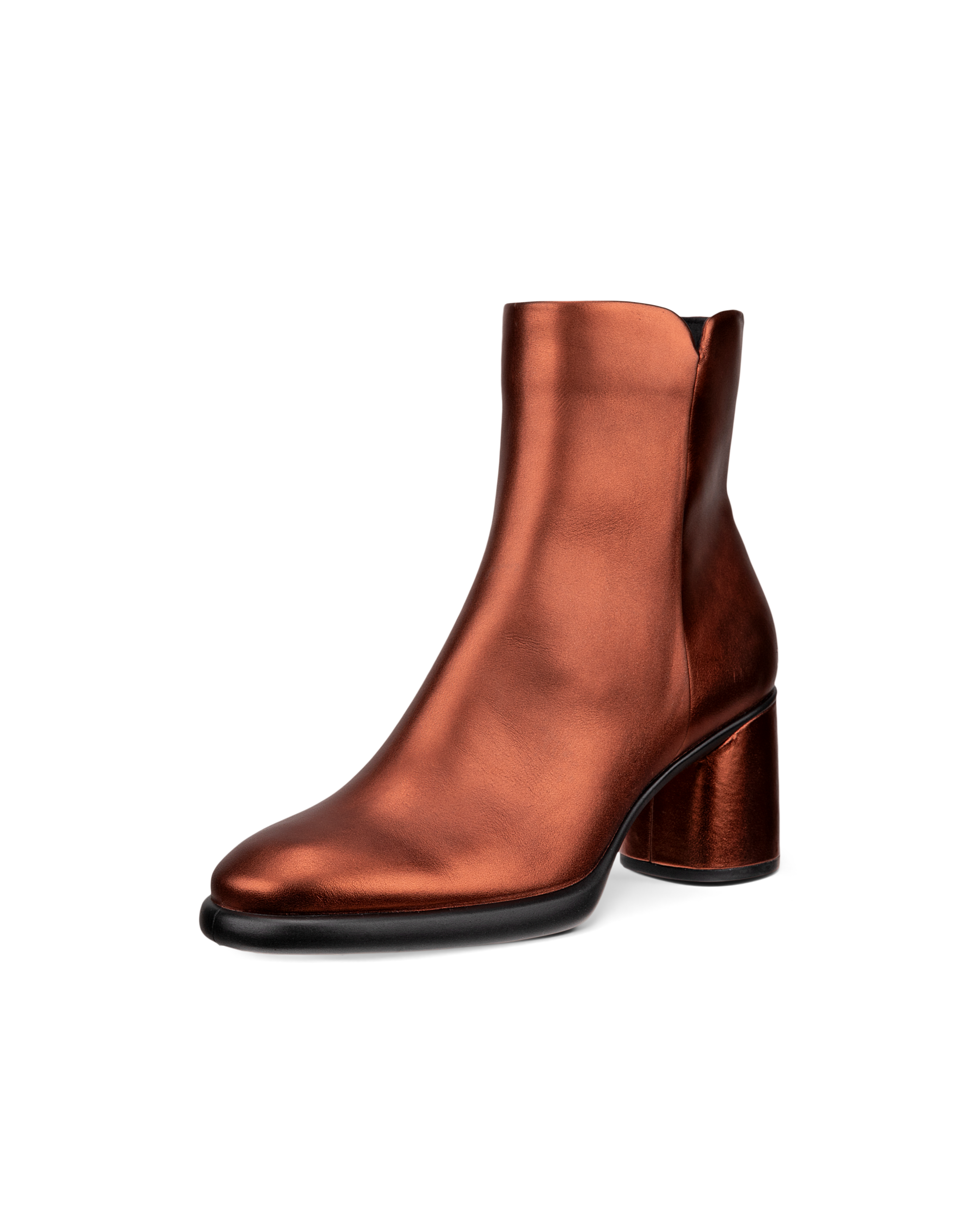 ECCO® Sculpted LX 55 bottes mi-hautes en cuir pour femme - Brun - Main