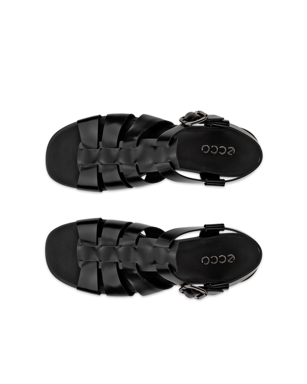 ECCO SCULPTED ALBA 25 WOMEN'S SANDAL - Black - Top left pair