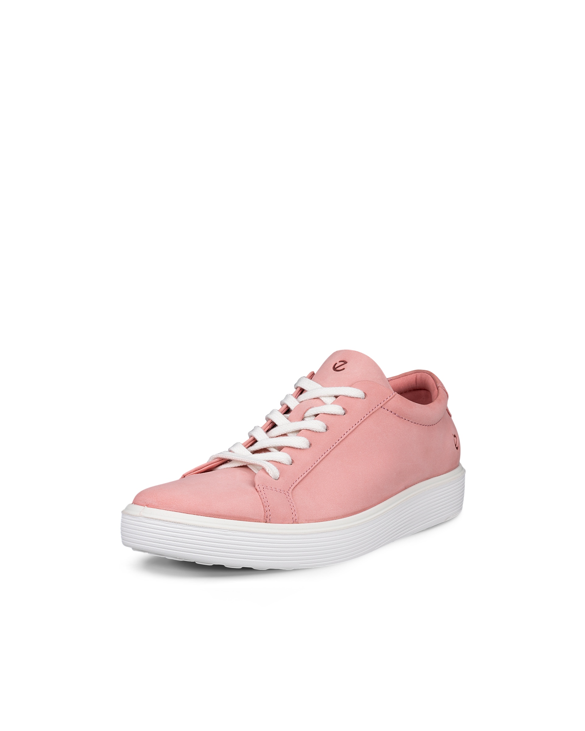 ECCO® Soft 60 baskets en cuir pour femme - Rose - Main