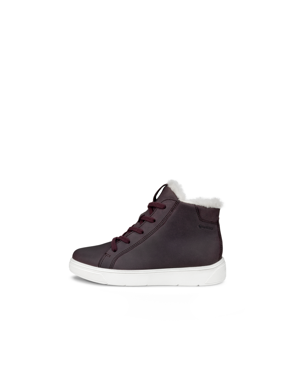 ECCO® Street Tray Gore-Tex-iga nubukist jalats lastele - Purpurne - Outside