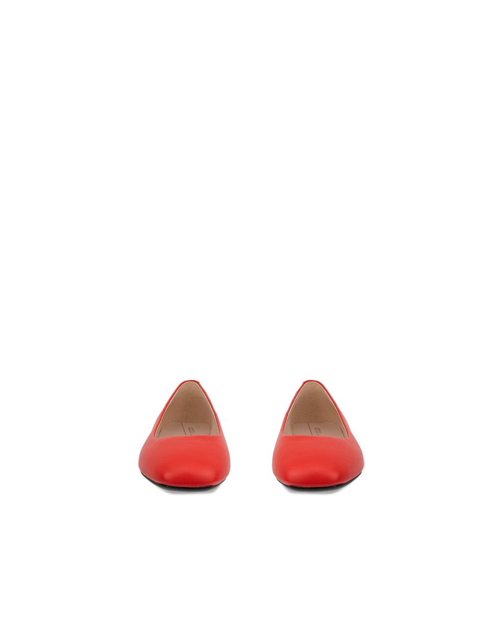 Bailarinas de piel ECCO® Margot para mujer - Rojo - Front pair