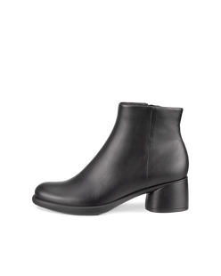 Botas de caña media de piel ECCO® Sculpted LX 35 para mujer - Negro - Outside