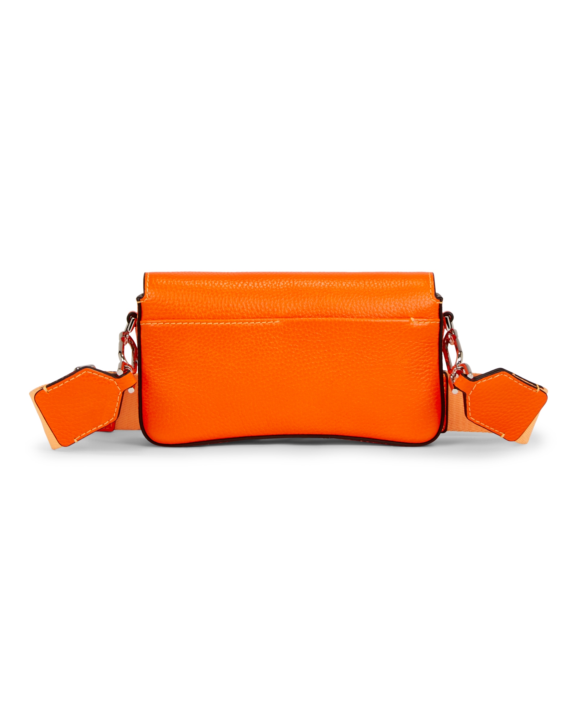 ECCO® Leather Pinch Crossbody Bag - Orange - Back