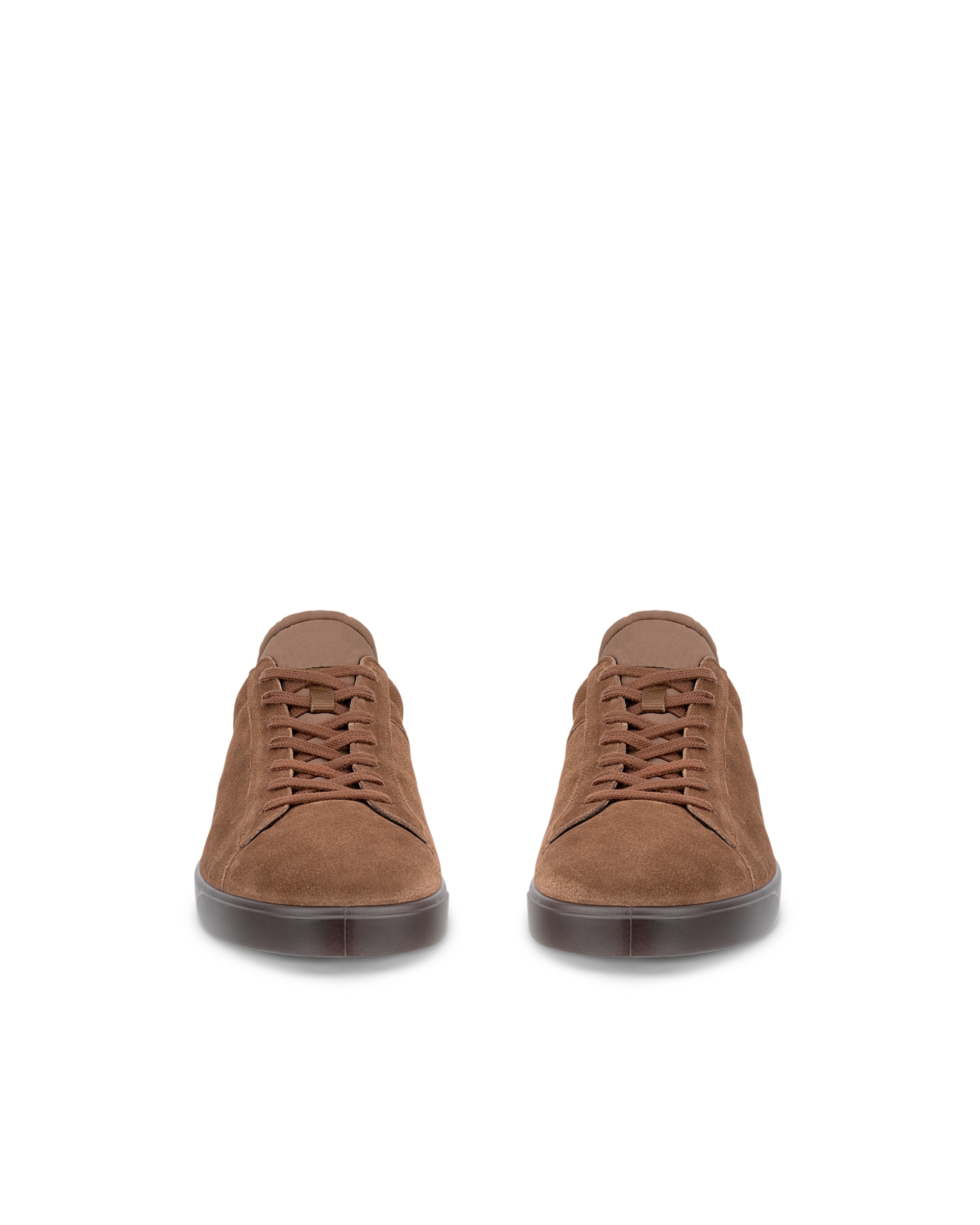 Pánské velurové tenisky ECCO® STREET LITE - Hnědá - Front pair