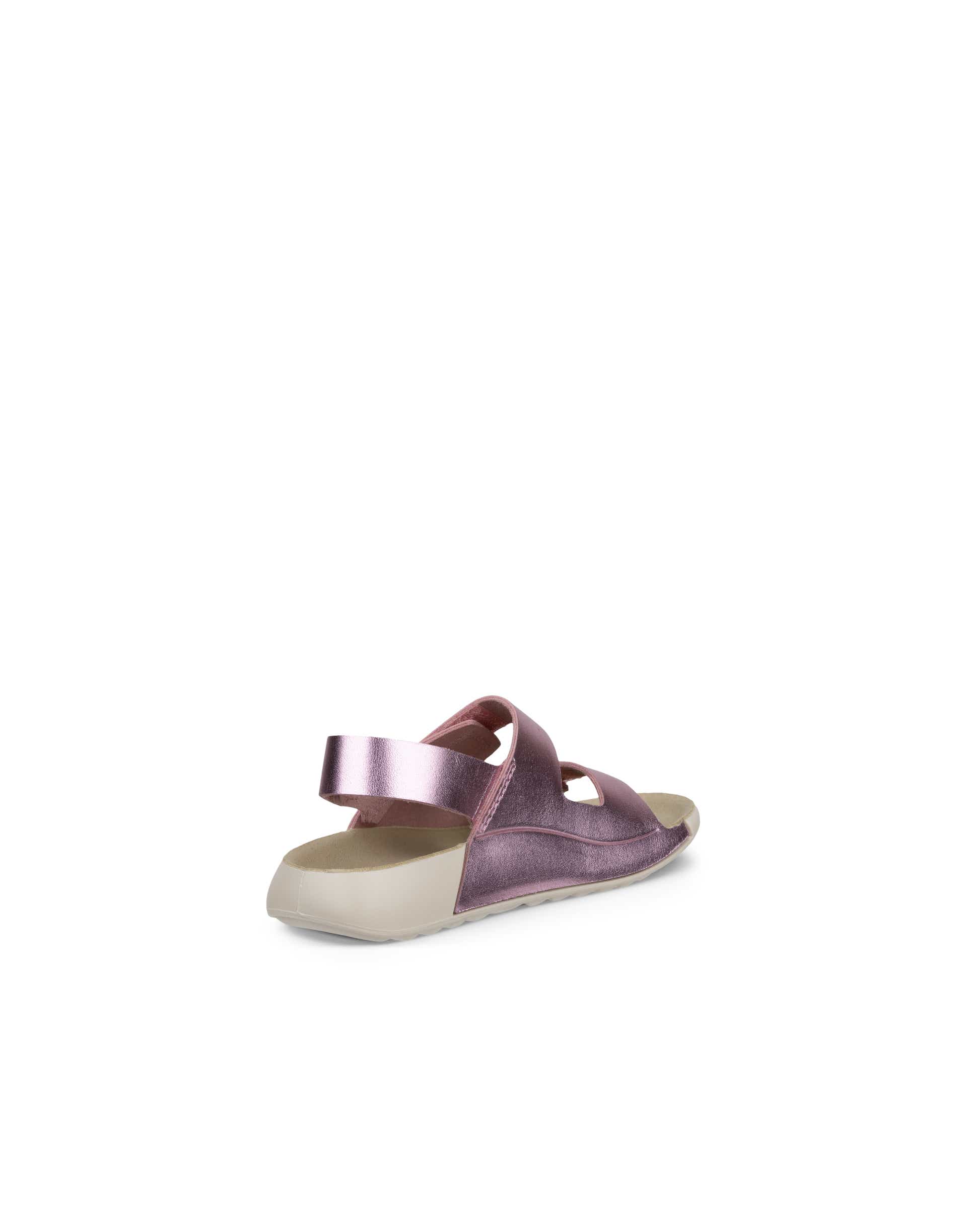 ECCO® Cozmo rihmadega nahast sandaalid lastele - Roosa - Back