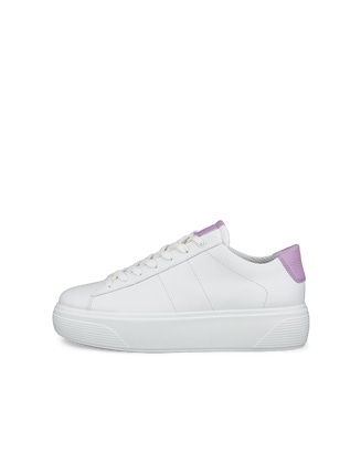 ECCO STREET PLATFORM WOMEN'S SNEAKER - White - Outside