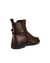 ECCO® Metropole Amsterdam bottes de pluie en cuir pour femme - Brun - Back