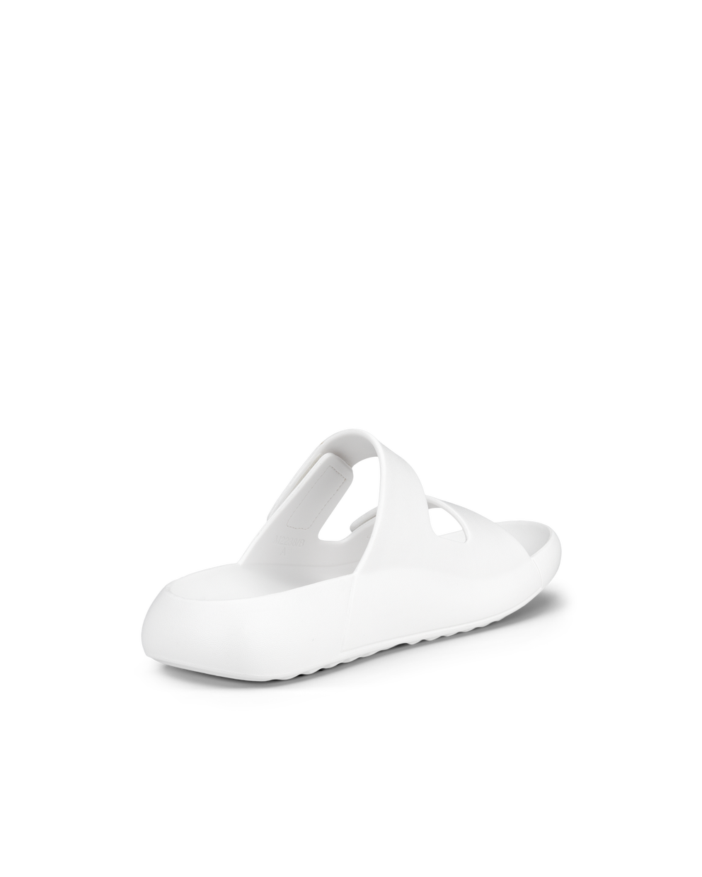 Unisex ECCO® Cozmo E Two Strap Sandal - White - Back