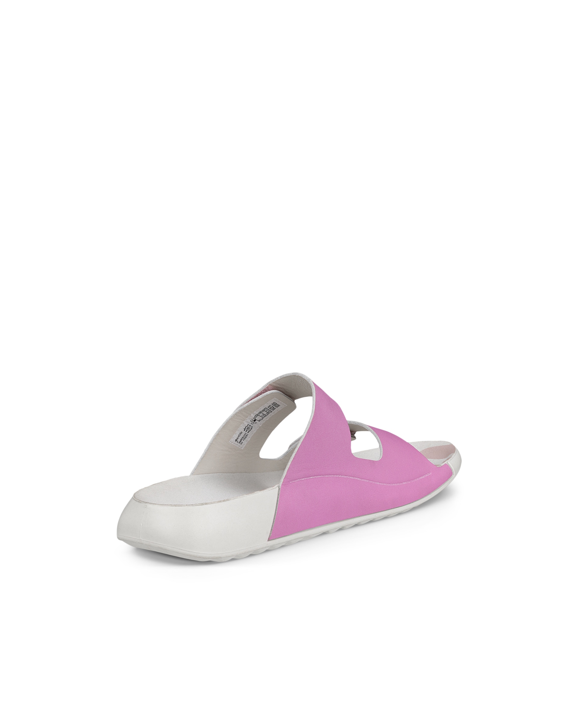 ECCO Cozmo Women's 2-strap Slide Sandal - Pink - Back