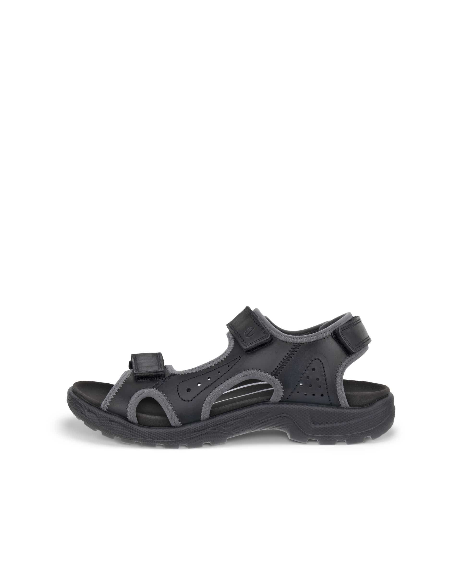 Men's ECCO® Hike Nubuck Sandal - Brown - Outside