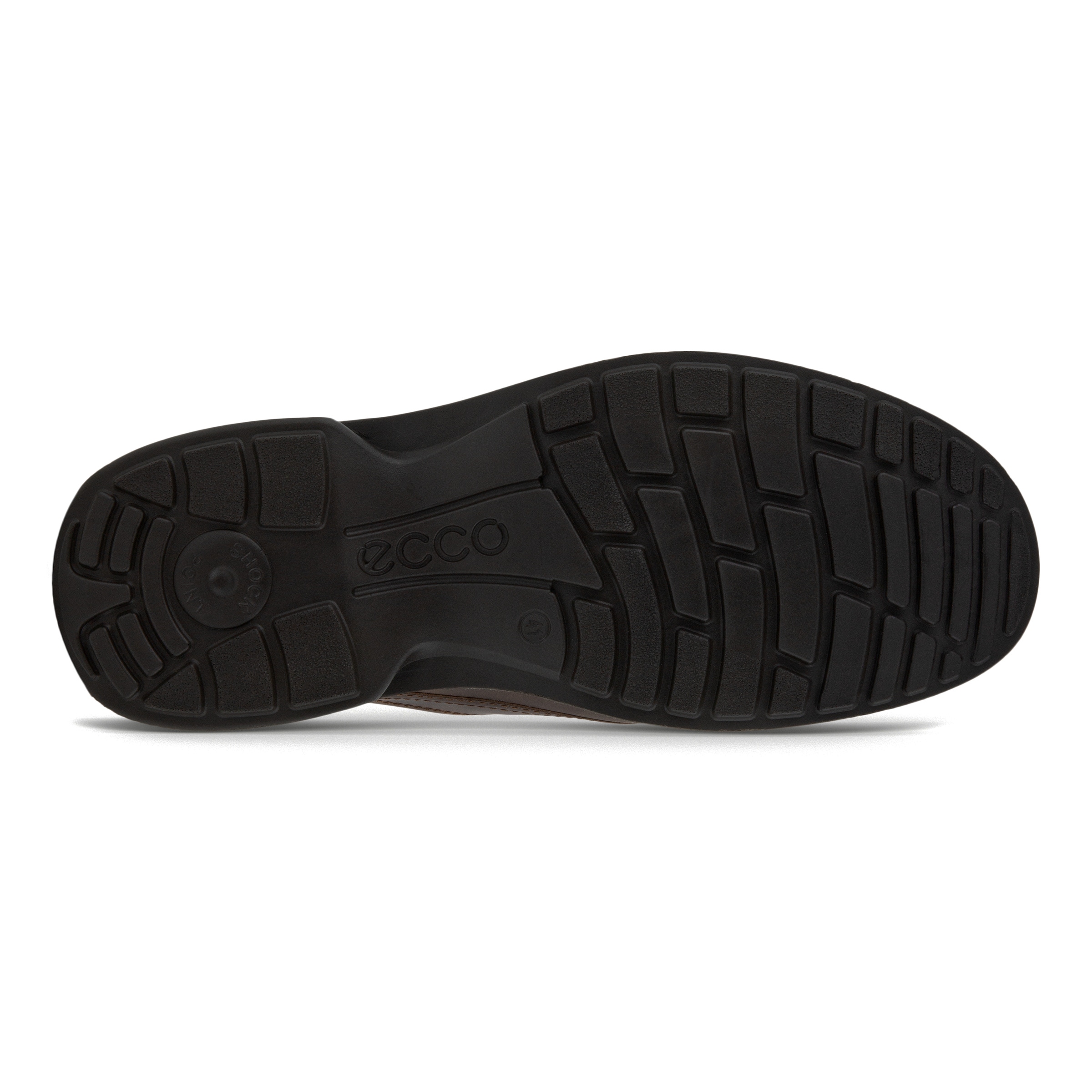 Zapatos Derby de nobuk ECCO® Turn para hombre - Marrón - Sole
