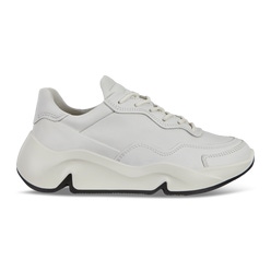 ECCO Women's Chunky Sneakers - White - Outside