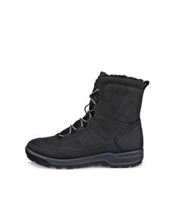 Women's ECCO® Trace Lite Nubuck Outdoor Boot - Black - Outside