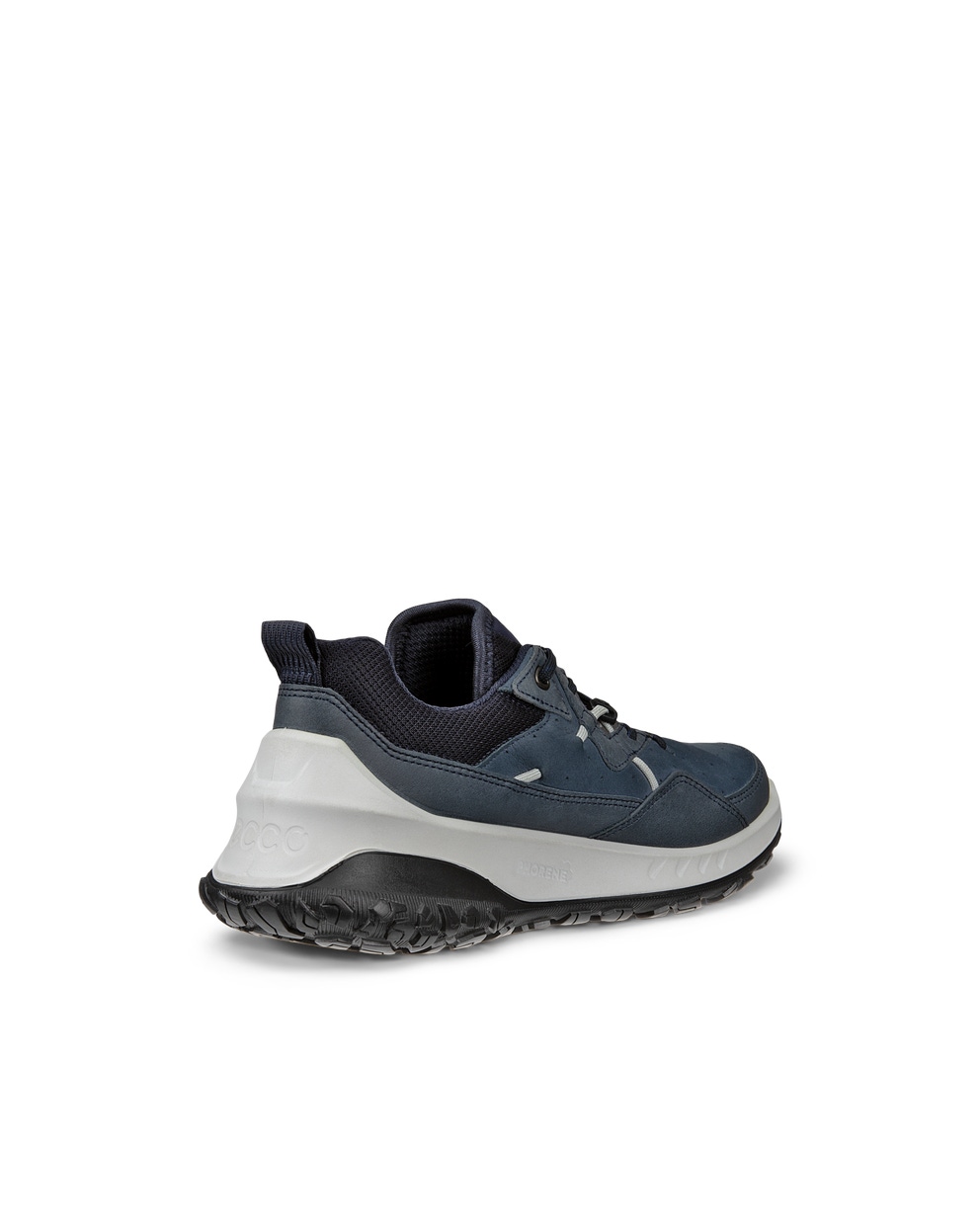 Women's ECCO® ULT-TRN Low Nubuck Hiking Shoe - Blue - Back