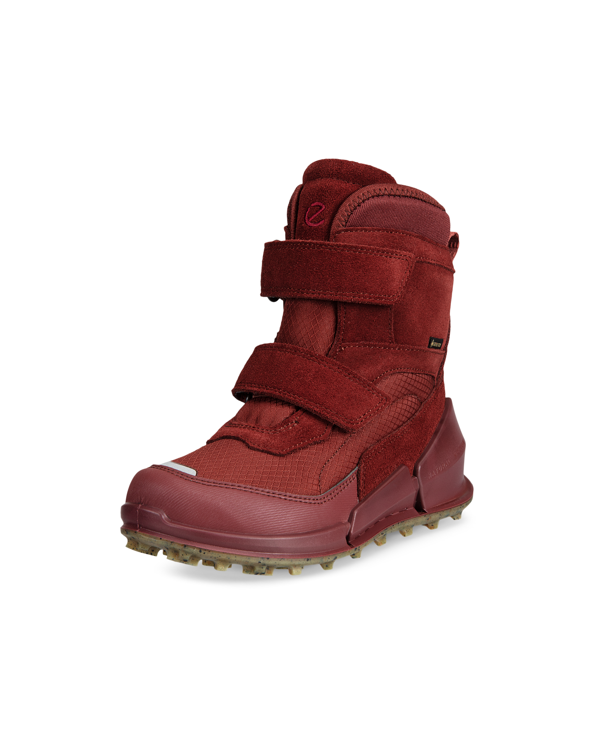 Botines de invierno de ante Gore-Tex ECCO® Biom K2 para niño/a - Rojo - Main