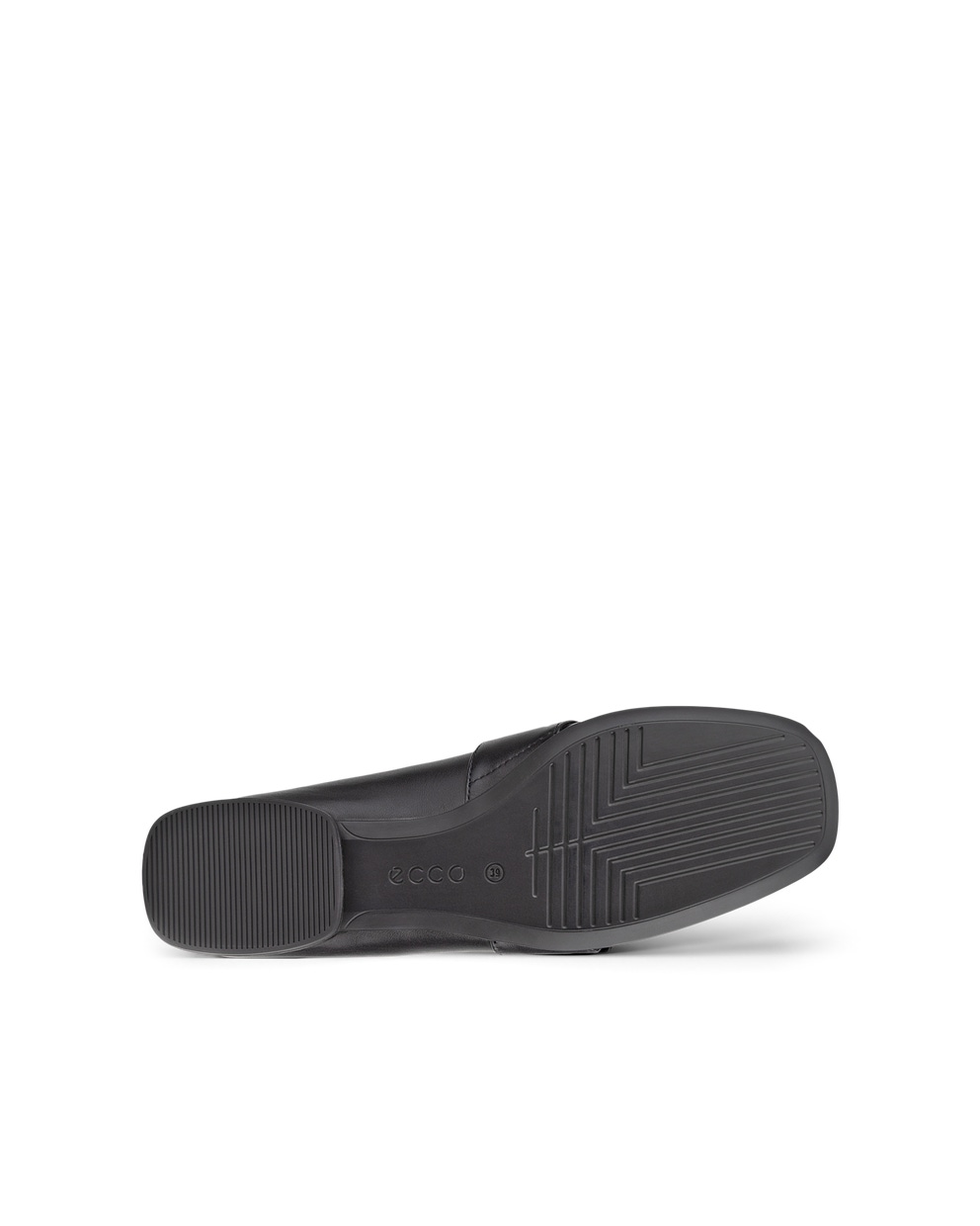 Mocasines de piel ECCO® Anine Squared para mujer - Negro - Sole