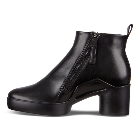 ECCO Women's Shape Sculpted Motion 35 MM Ankle Boots - Black - Inside