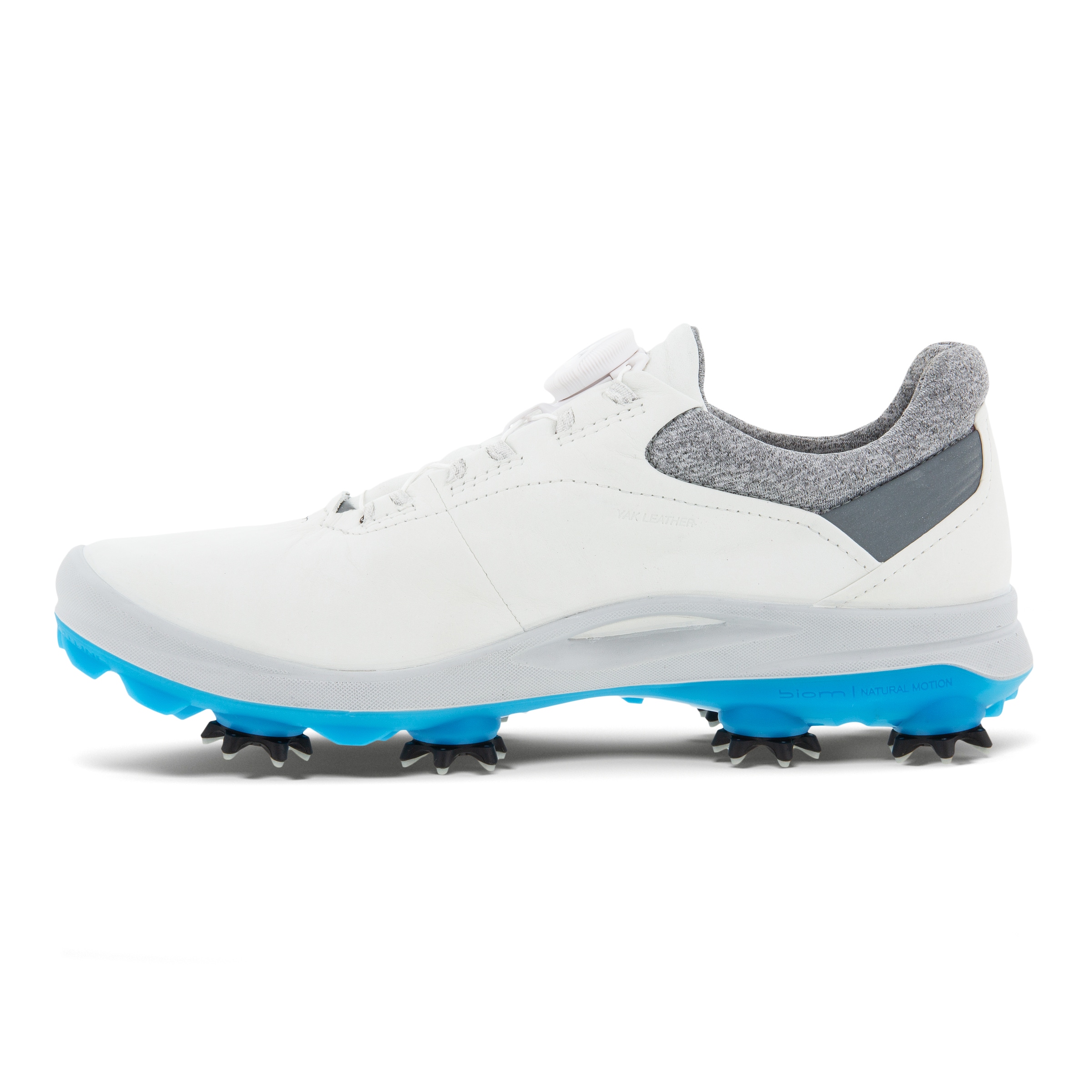 ECCO Golf BIOM G3 ウィメンズ レザーGore-Texゴルフスパイク - 白 - Inside