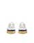 Men's ECCO® Street Court Leather Sneaker - White - Front pair