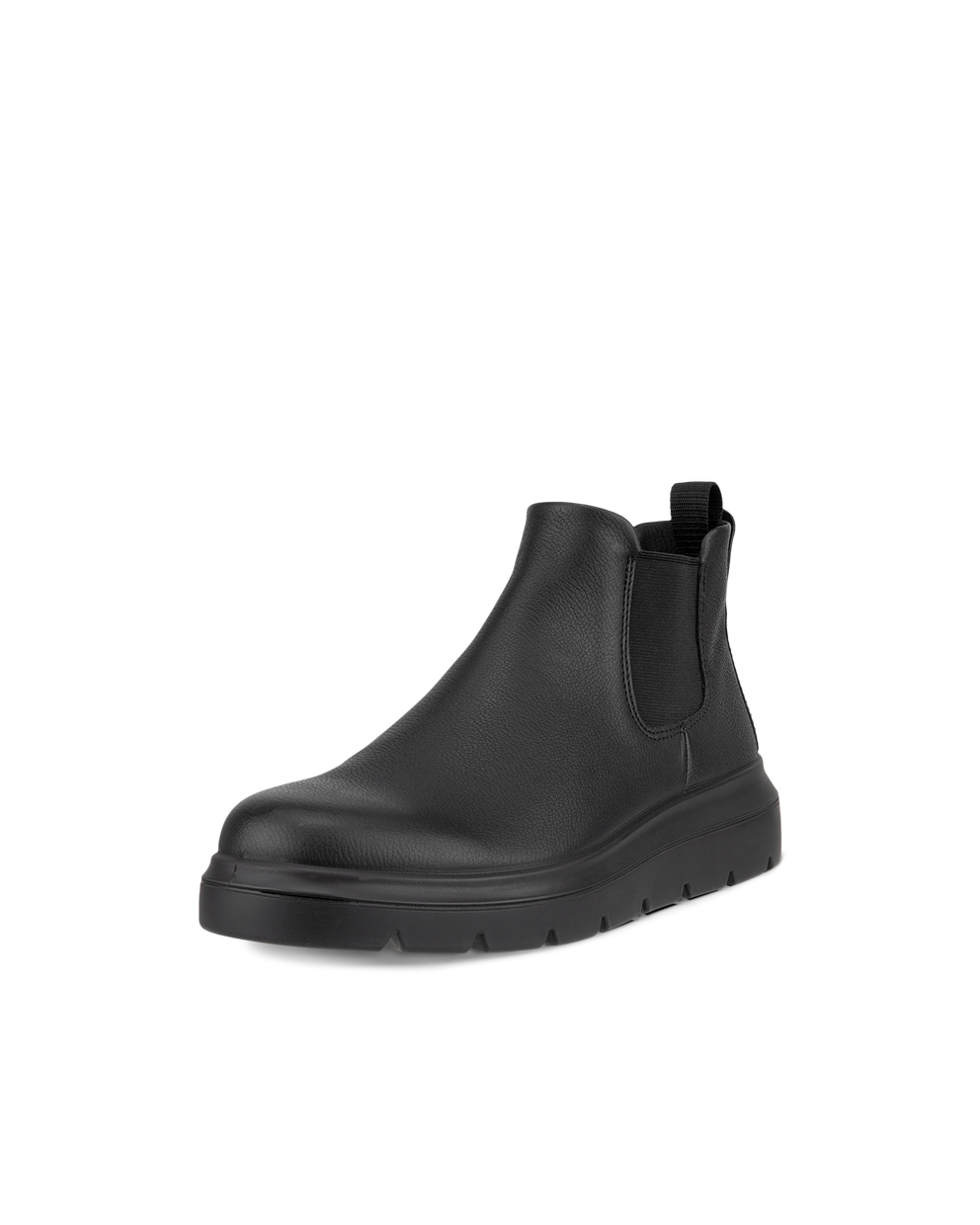 Botas Chelsea de caña baja de piel ECCO® Nouvelle para mujer - Negro - Main