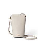 ECCO® Pot Pebbled Leather Crossbody Bag - Green - Main