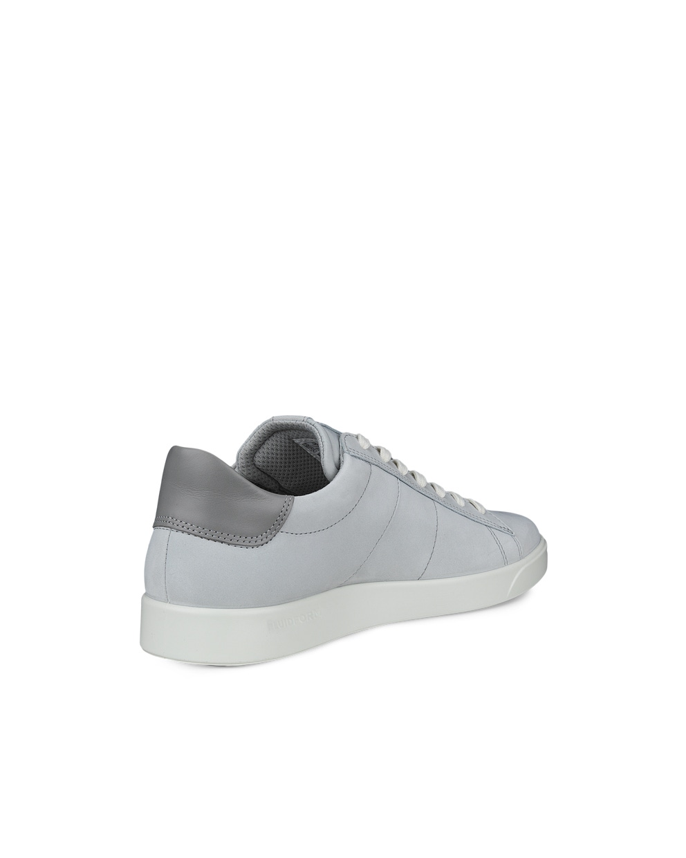 Zapatillas de nobuk ECCO® Street Lite para hombre - Gris - Back