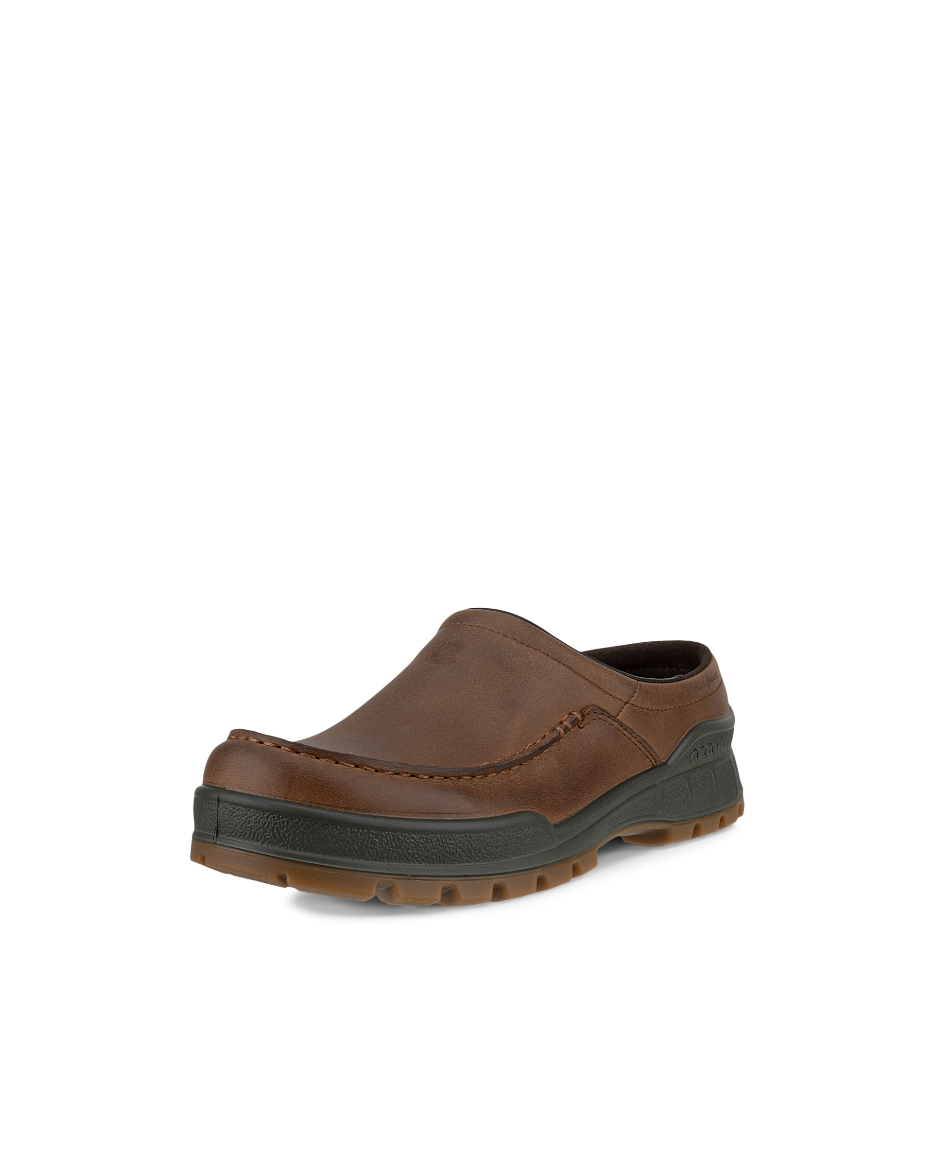 Men's ECCO® Track 25 Nubuck Clog - Brown - Main