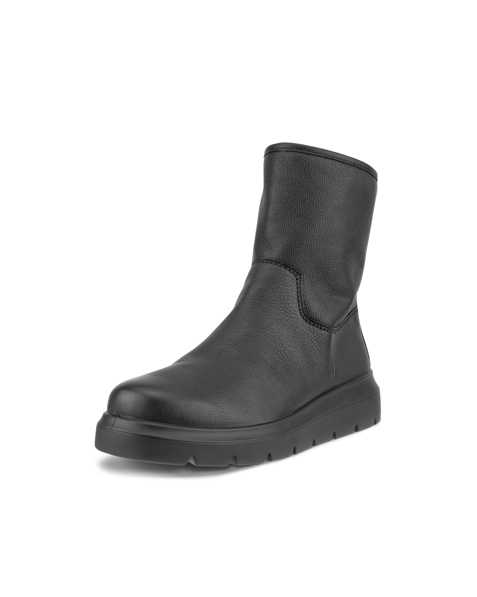 Botas impermeables de piel ECCO® Nouvelle para mujer - Negro - Main