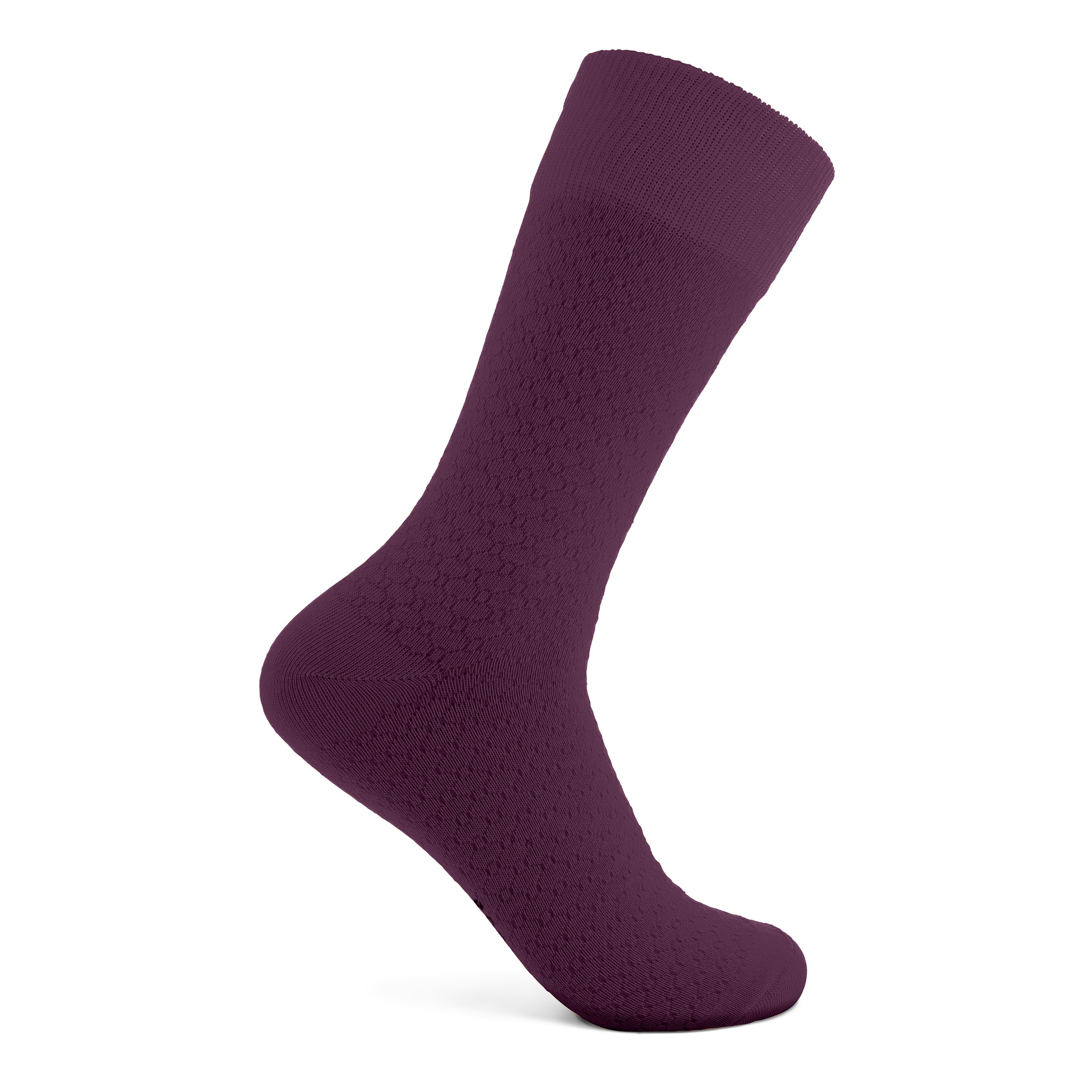 ECCO Men's Honeycomb Socks - Red - Detail-1
