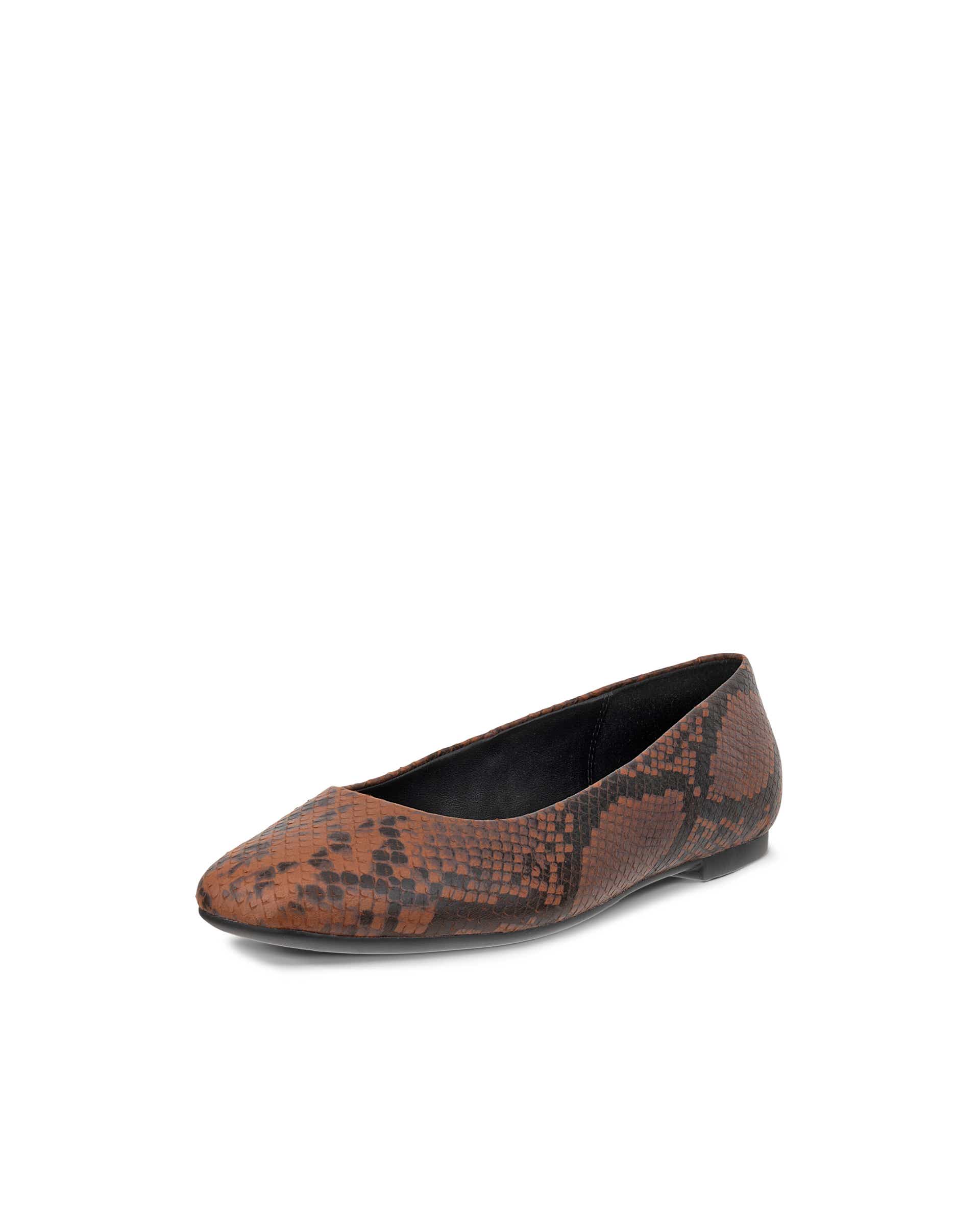 ECCO® MARGOT ballerines en cuir pour femme - Marron - Main