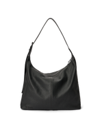 ECCO® Leather Hobo Bag - Black - Main