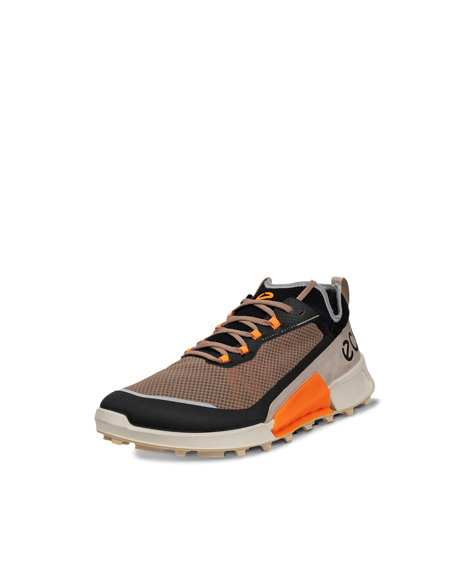 Men's ECCO® Biom 2.1 X Country Textile Trail Running Shoe - Brown - Main