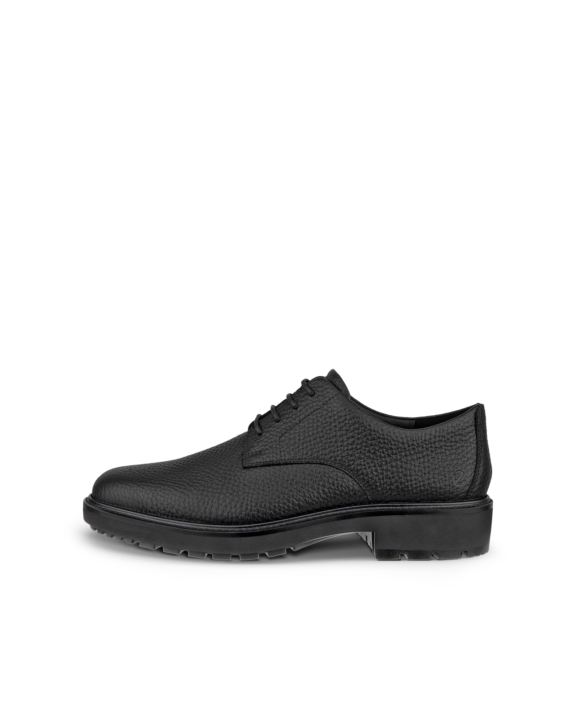 Men's ECCO® Metropole Oslo Leather Derby Shoe - Black - Outside