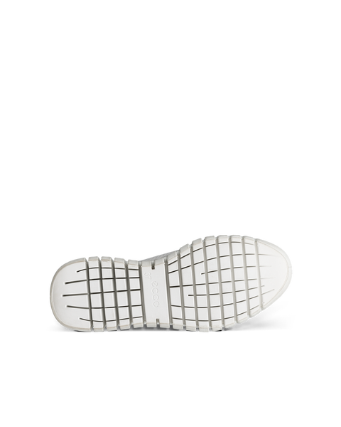 ECCO Gruuv Flexible Sole Sneakers - White - Sole