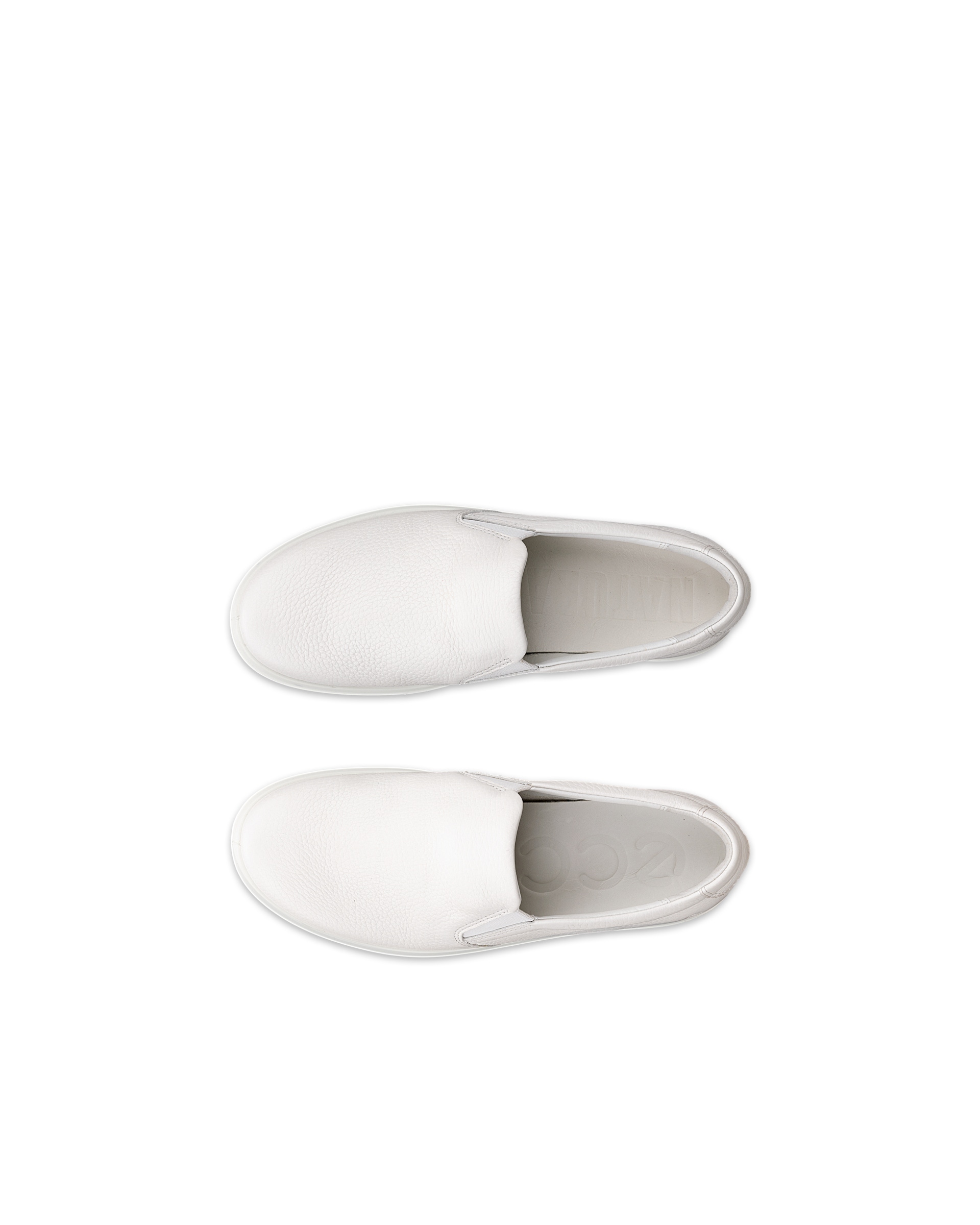 ECCO SOFT 60 WOMEN'S SLIP-ON - White - Top left pair